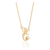 Gargantilha Ariel Banhada Ouro