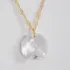 Gargantilha Baguá Swarovski Elements 14mm Cristal Corrente