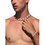Gargantilha Choker Buzios Ouro