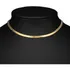 Gargantilha Choker  Colar Feminino Fita Laminada Banhada 4mm