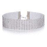 Gargantilha Choker Colar Strass