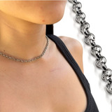 Gargantilha Choker Elo Portugues