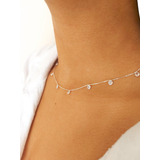 Gargantilha Colar Choker Zirconia