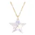 Gargantilha Estrela Swarovski 20mm Aurora Boreal  Sunshine 