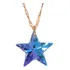 Gargantilha Estrela Swarovski 20mm Blab Sunshine Cristais