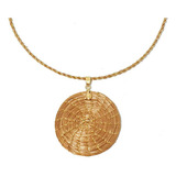 Gargantilha Feminina Capim Dourado