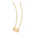 Gargantilha Folheada A Ouro Com Zirconia 531848