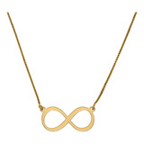 Gargantilha Infinito Em Ouro