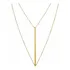 Gargantilha Novela Duplo Lindo Top Folheada A Ouro 18k.