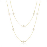 Gargantilha Ouro 18k750 Veneziana