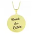 Gargantilha Ping.persona. Vovó Da Ester Banh. Ouro 18k