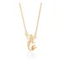 Gargantilha Rommanel Ariel Banhada Ouro 18k Zircônias 532515