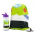 Garrafa Buzz Lightyear Toy Story 450ml Mochila Saco 30x43 Cm Cor Roxo