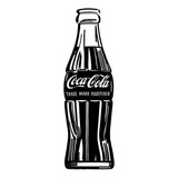 Garrafa Coca-cola - Adesivo De Parede
