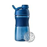 Garrafa Coqueteleira BlenderBottle SportMixer  591 Ml  Navy