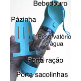 Garrafa De Água E Ração Para Pet