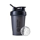 Garrafa De Coqueteleira Clássica BlenderBottle Com Laço Na Parte Superior  590 Ml  Preta