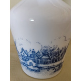 Garrafa De Porcelana Antiga