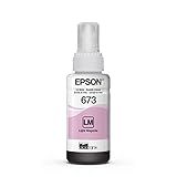 Garrafa De Tinta Original Epson EcoTank T673 Magenta Claro   T673620