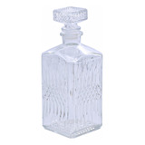 Garrafa De Whisky Licoreira De Vidro Licor Whisky 500 Ml