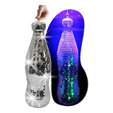 Garrafa Espelho Vidro Refletor Rotativo 50cm Discoteca