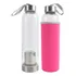 Garrafa Infusora Capacidade 550ml Com Capa Protetora Termica Cor Rosa