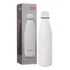 Garrafa Inox Squeeze Branca Água Treino Escolar Portátil