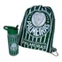 Garrafa Plástico 450ml Com Mochila Tipo Saco Palmeiras