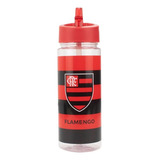 Garrafa Plástico 450ml + Mochila Tipo Saco Flamengo Presente