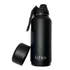 Garrafa Térmica 1l Compartimento 236ml A Vacuo Inox Squeeze