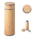 Garrafa Termica De Bambu