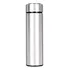 Garrafa Térmica De Inox Com Termômetro 500ml Garrafinha Cor Garrafa Térmica Termômetro Cinza