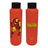Garrafa Térmica Emborrachada 600ml Personagens Série Oficial