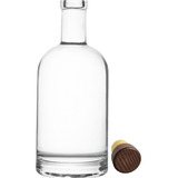 Garrafa Vidro 750ml Luxo