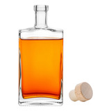 Garrafa Vidro 750ml Luxo