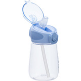 Garrafinha Tritan Infantil Canudo Silicone Com Trava Buba
