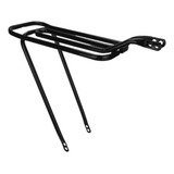 Garupa Bike Bagageiro Bicicleta Aro 20 24 26 Articulad Tubão Cor Preto