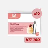 Gas Para Chantilly N2o Para Garrafa Sifão Kit 100 Capsulas