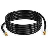 Gaspro Extensão De Mangueira De Propano De 18ft Para Dispositivos De Propano Com Alargador Fêmea De 0,9 Cm Em Ambas As Extremidades, Para Trailer, Churrasqueira A Gás, Aquecedor, Queimador E Mais,