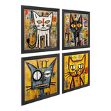 Gatos A La Basquiat