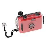 Gazechimp Underwater Waterproof Lomo Camera Mini Cute 35mm Film With Housing Case Red