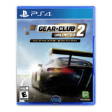 Gear Club Unlimited 2 Ultimate Edition - Ps4 - Novo Lacrado