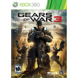 Gears Of War 3 - Midia Fisica Xbox 360 Novo