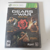 Gears Of War Xbox 360 Triple Pack Original Mídia Física 