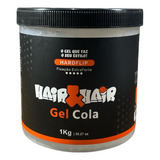 Gel Cola Mega Fixação Hair & Hair Profissional 1 Kg 