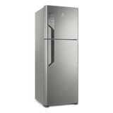 Geladeira Com Freezer Electrolux Top Freezer Tf56s Com Capacidade De 474l 127v -prata
