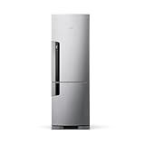 Geladeira Consul Frost Free Duplex 397 Litros Evox Com Freezer Embaixo - Cre44bk 110v