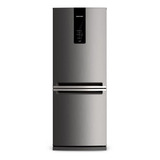 Geladeira Frost Free Brastemp Bre57a Inox Com Freezer 443l 127v