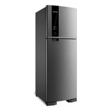 Geladeira Frost Free Duplex Brastemp Brm45jk Inox 375l 110v