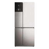Geladeira Iq8s Frost Free Inverter Capacidade De 581l Flexispace 4 Portas Cor Inox Look Electrolux 220v